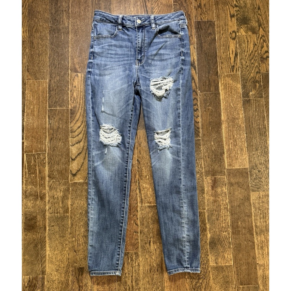 American Eagle Jegging Jeans Women's Size 8 Super Super Stretch X Super Hi-Rise